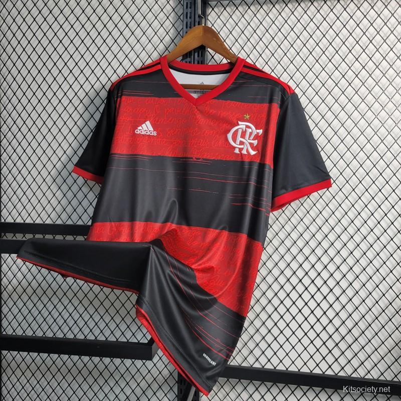 Retro 20-21 Flamengo Home Jersey - Kitsociety