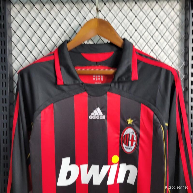 Retro AC Milan Home Jersey 2006/07 By Adidas