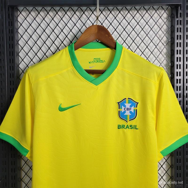 Brazil Football Jersey Actice Tshirt, Brazil Jersey for Kids & Boys, Brazil  Jersey for Boys & Kids, Brazil Tshirt 2023
