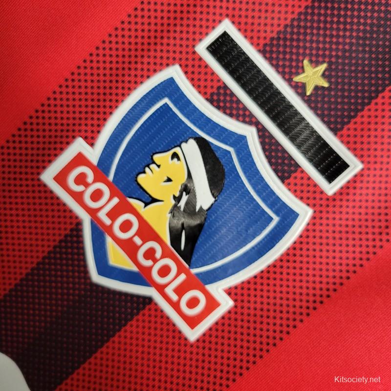 23/24 Colo Colo Home Soccer Jersey - Kitsociety