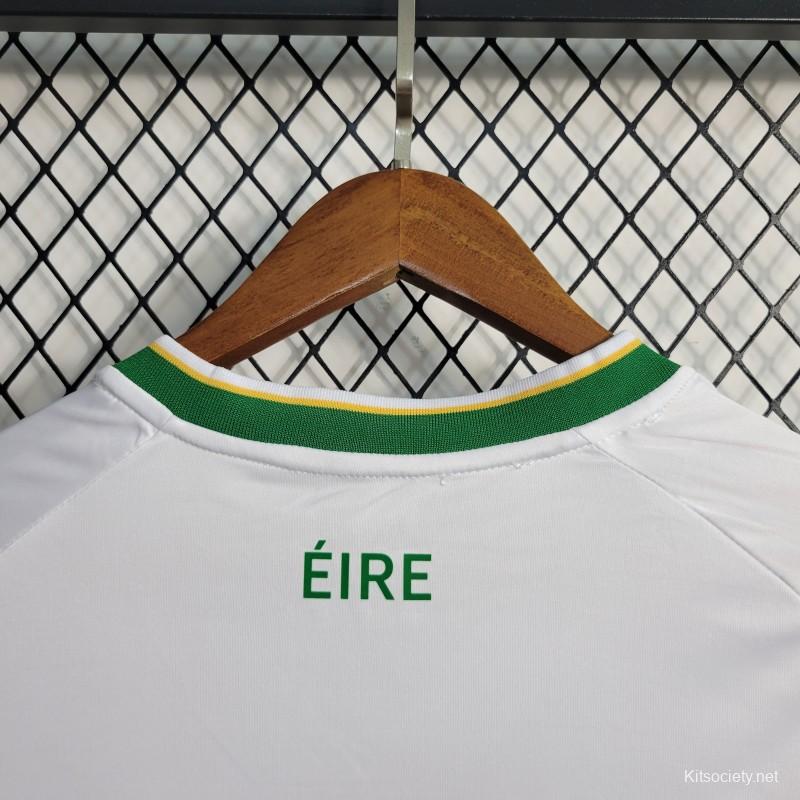 2023 Ireland Away White Soccer Jersey - Kitsociety