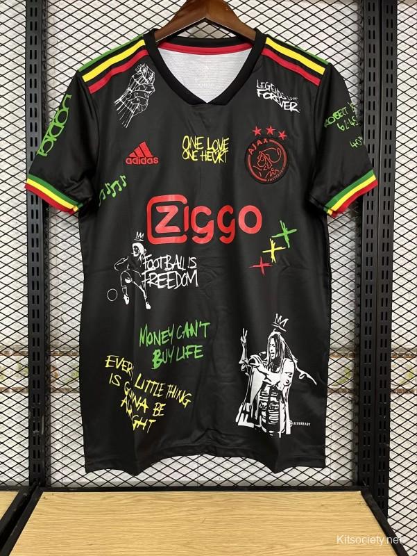 Ajax Amsterdam 21/22 Third Jersey - Black, men soccer