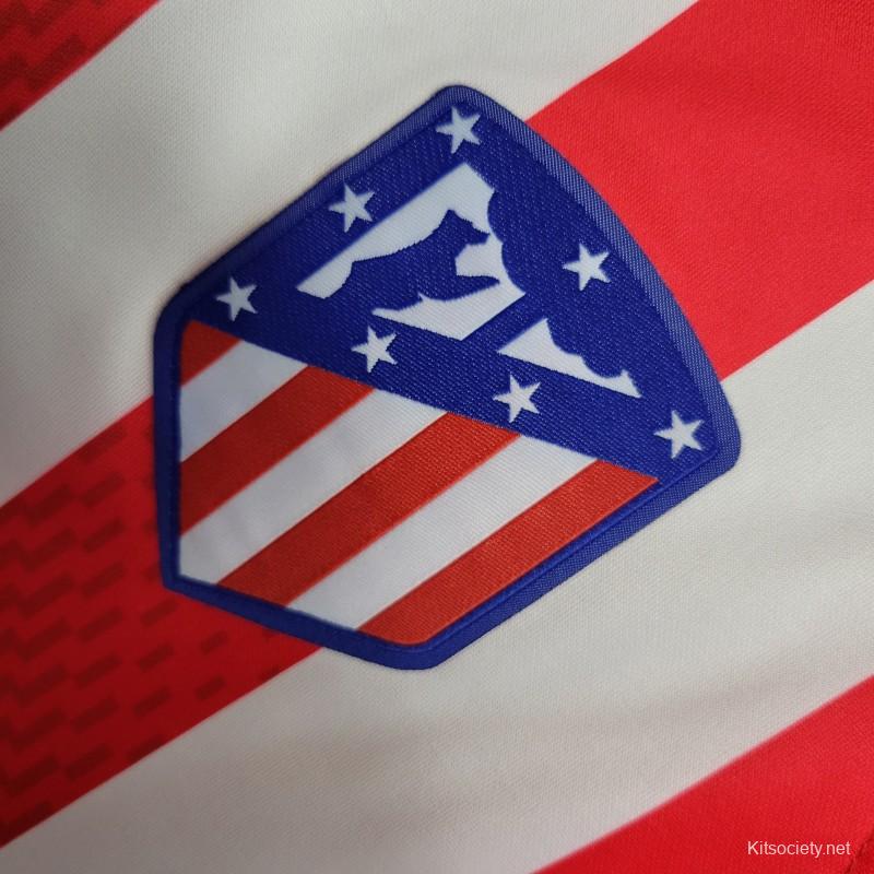 Atletico Madrid Home Jersey 2022/23 - Long Sleeve