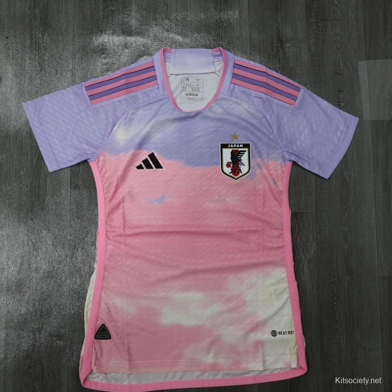 2023 Women Japan Away Pink Jersey - Kitsociety