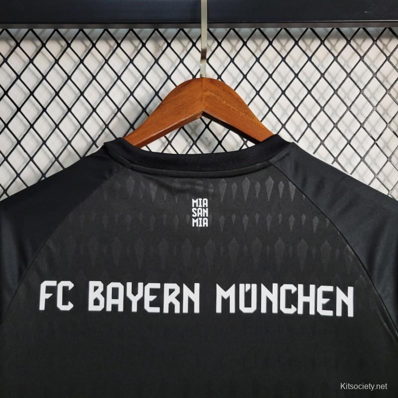 23-24 Bayern Munich Goalkeeper Black Jersey - Kitsociety