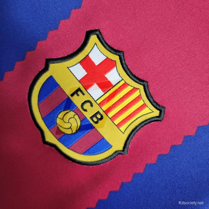 23/24 Barcelona Home Long Jersey S-4XL - Kitsociety