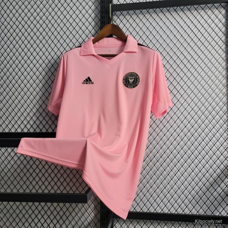 adidas Messi #10 Inter Miami CF 22/23 Home Authentic Jersey - Pink, Men's  Soccer