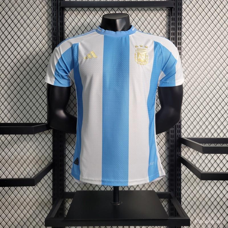 Player Version 2023 Argentina Home Jersey - Kitsociety