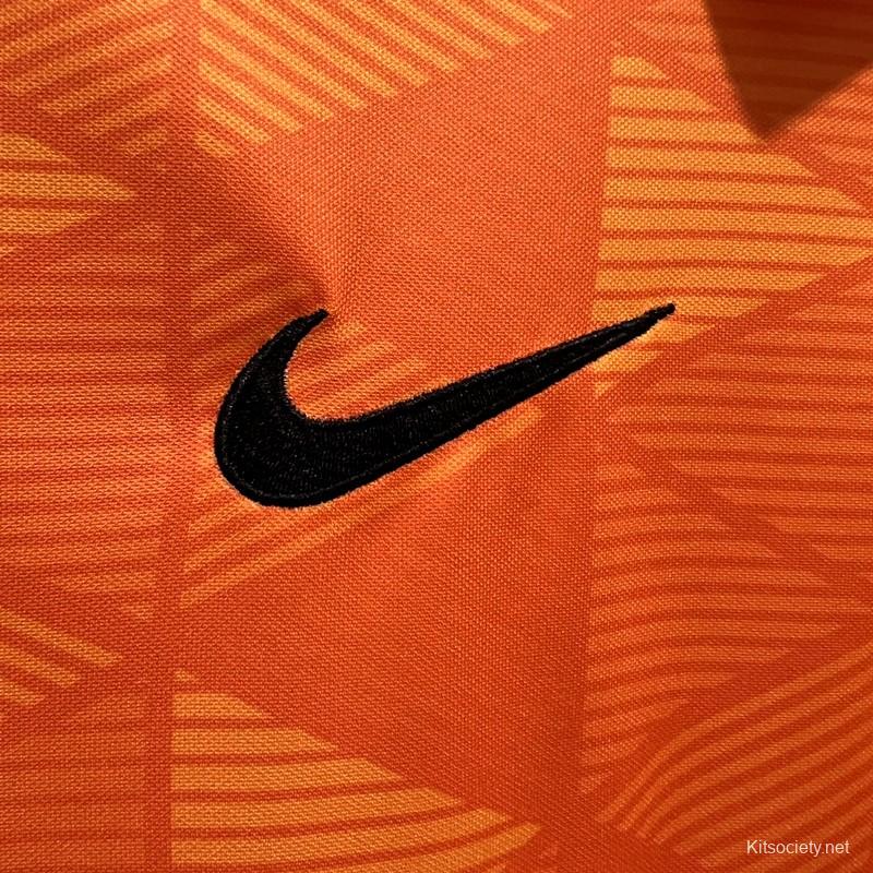 Nike Netherlands Home Jersey 2020, Size S, Orange