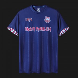 Retro 22/23 Iron Maiden X West Ham White Jersey - Kitsociety