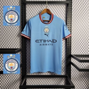 22/23 Manchester City Home Haaland Chamipion Final Jersey - Kitsociety