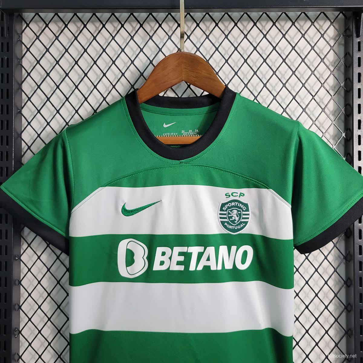 Player Version 23/24 Sporting Lisbon Home Jersey - Kitsociety