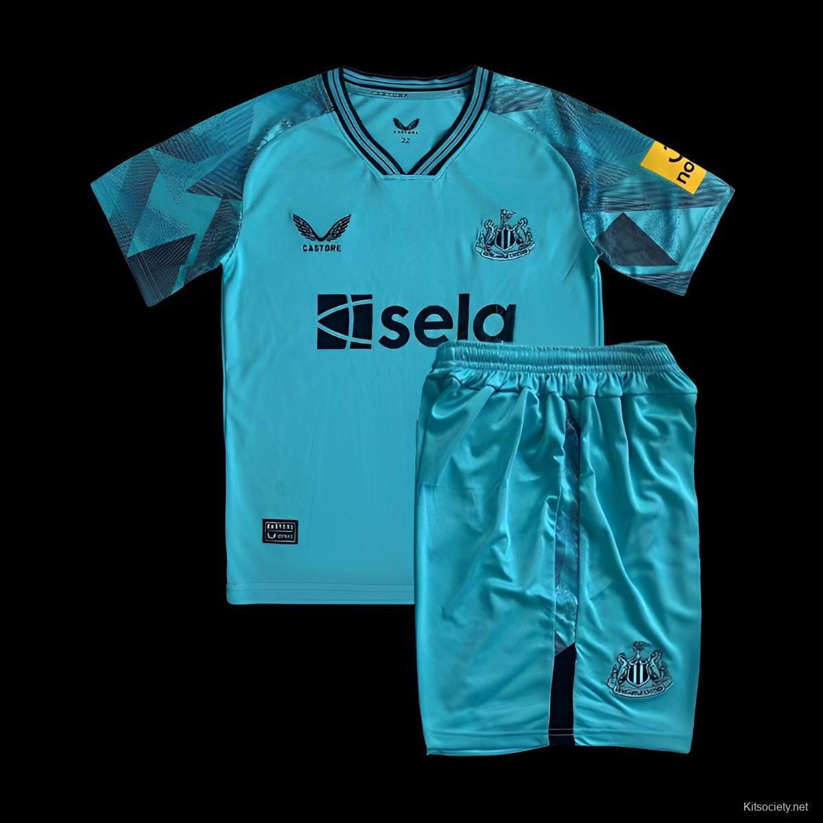 Newcastle United Junior 23/24 Pro Home Goalkeeper Shirt – Castore