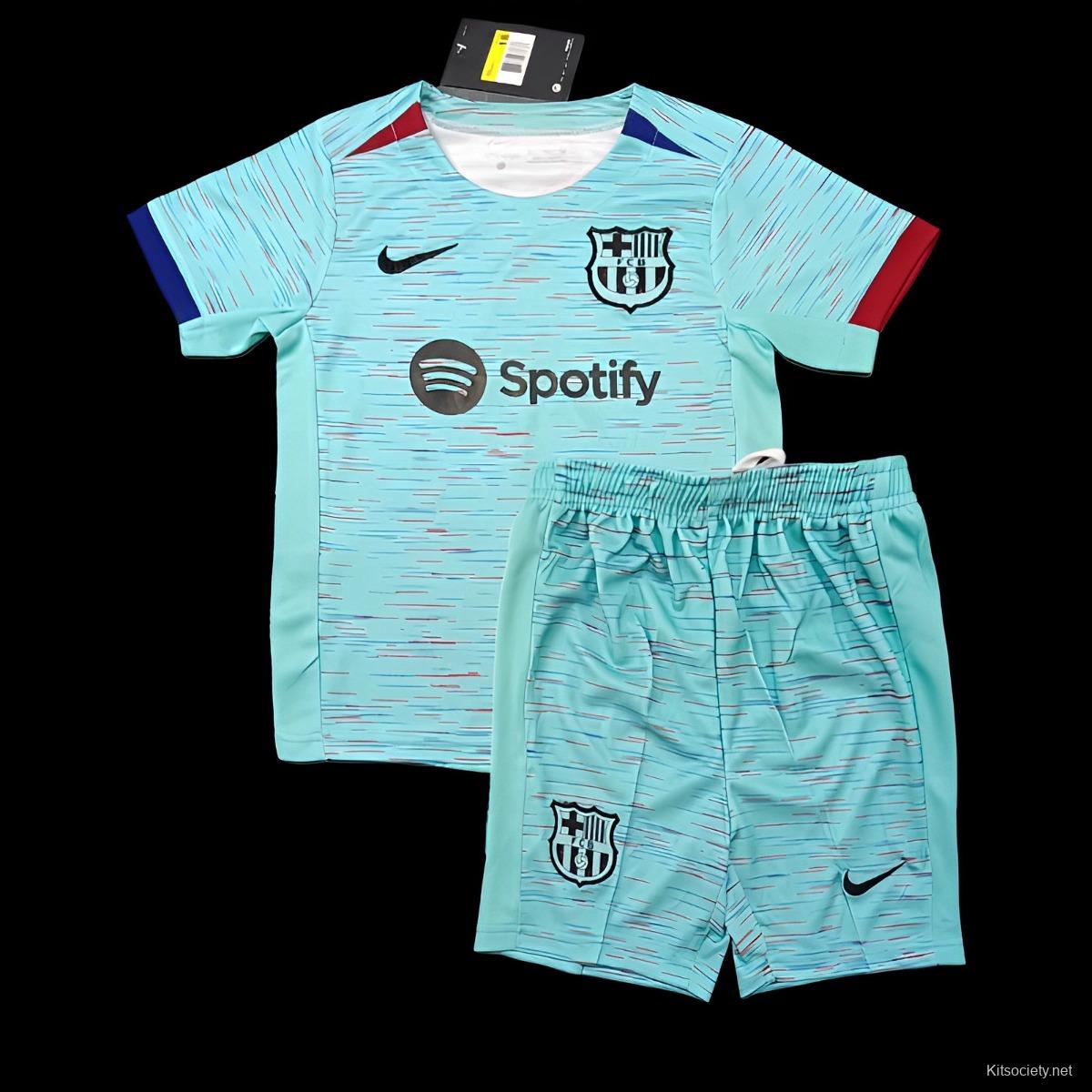 Kids Venezia FC Soccer Jersey Away Kit(Jersey+Shorts) 2021/22