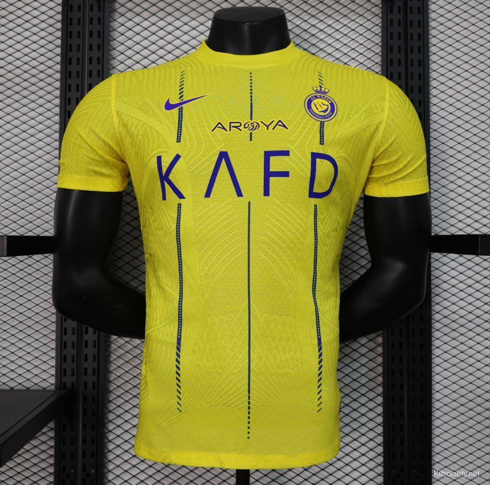 22-23 Al-Nassr FC Blue Away Jersey - Kitsociety