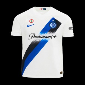 22/23 Inter Milan Home Jersey With Paramount Plus Sponsor - Kitsociety