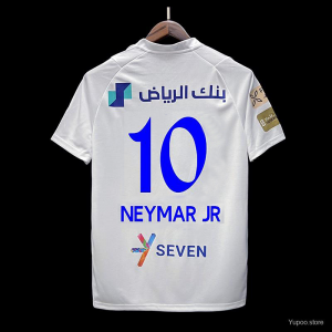 23/24 Al Hilal Saudi Home NEYMAR JR #10 Jersey - Kitsociety